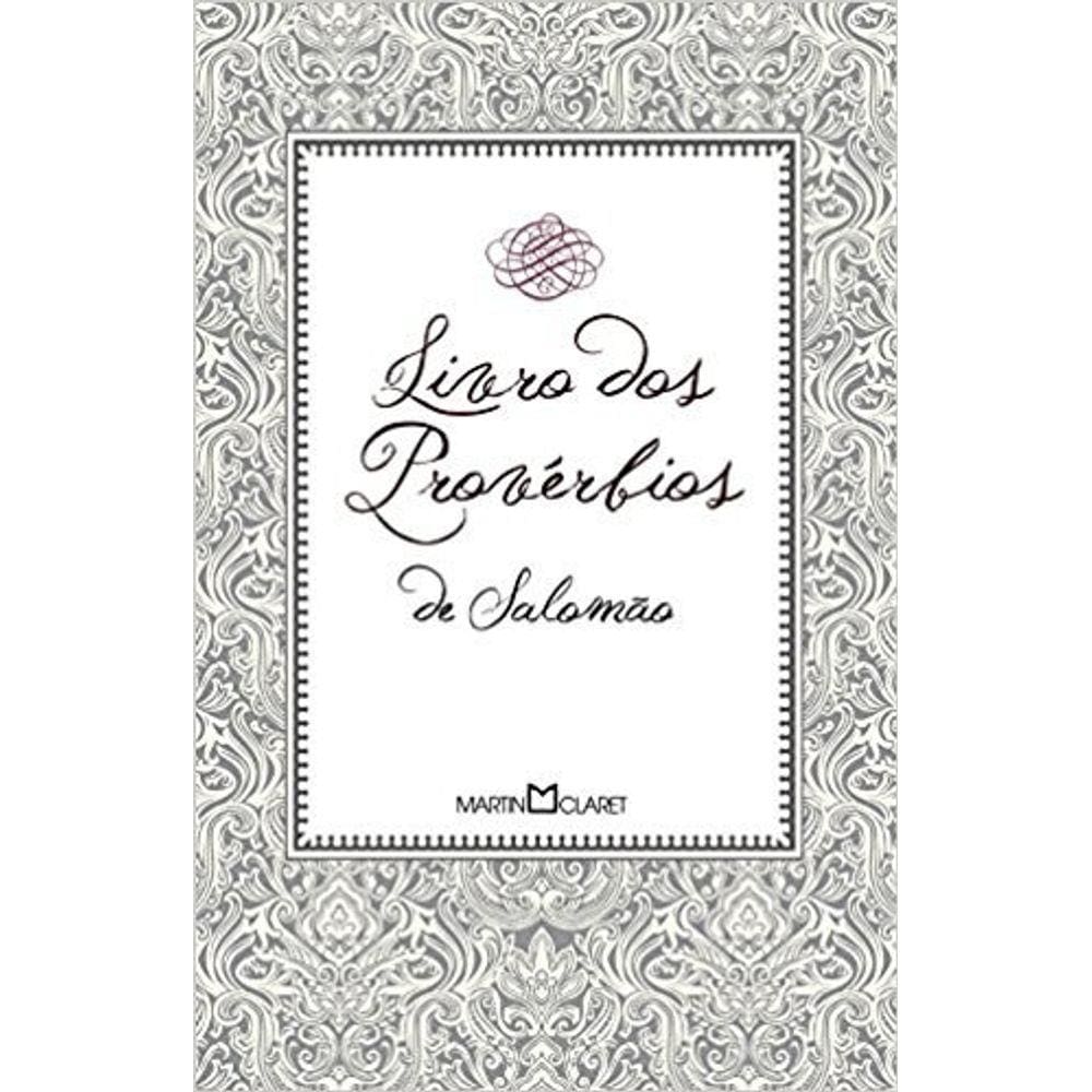 Livro Dos Provérbios De Salomão