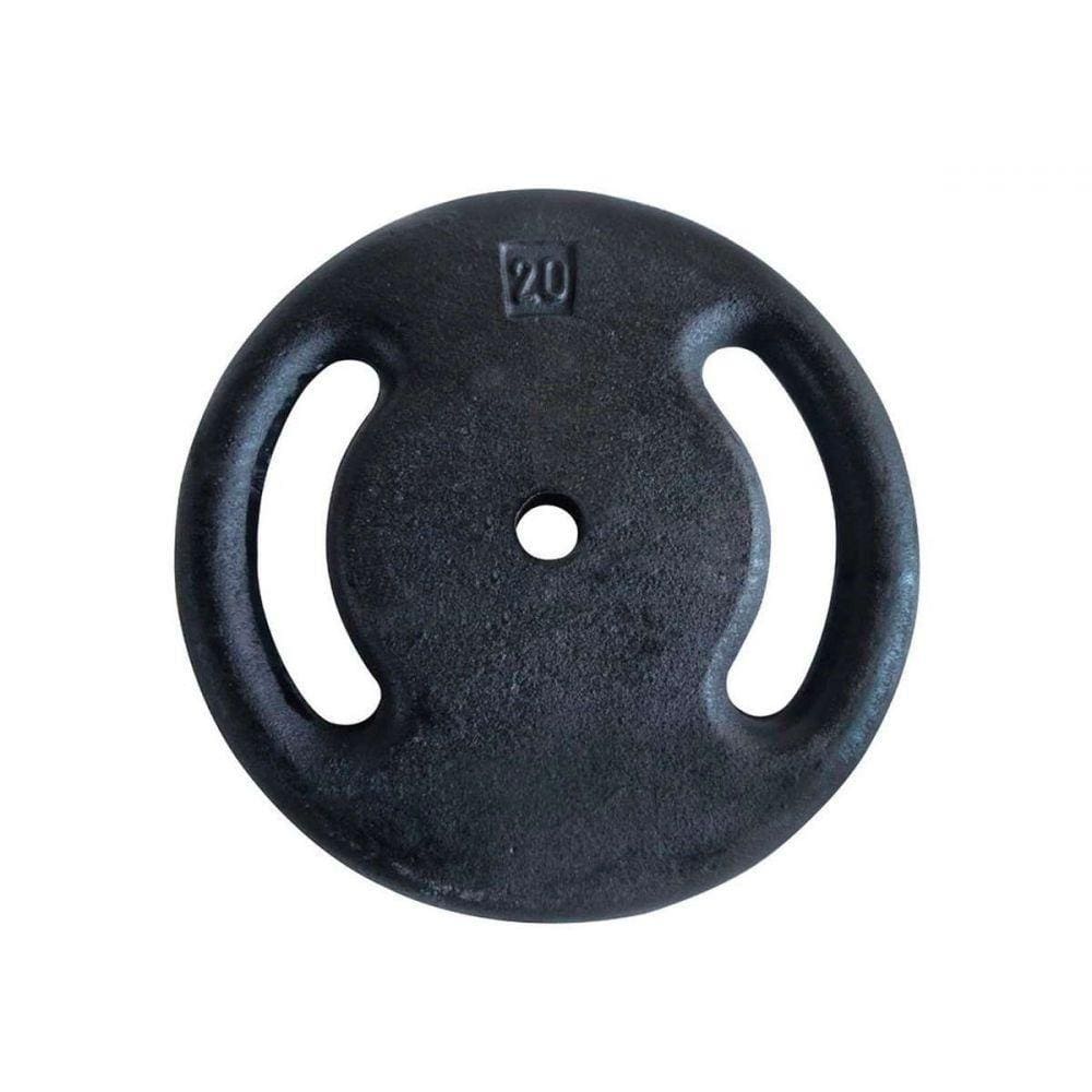 Anilha Ferro Fundido Pintado Profissional 20Kg