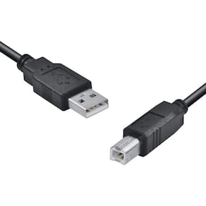 Cabo Usb Para Impressora A Macho X B Macho 2.0 - 5m Uambm-5