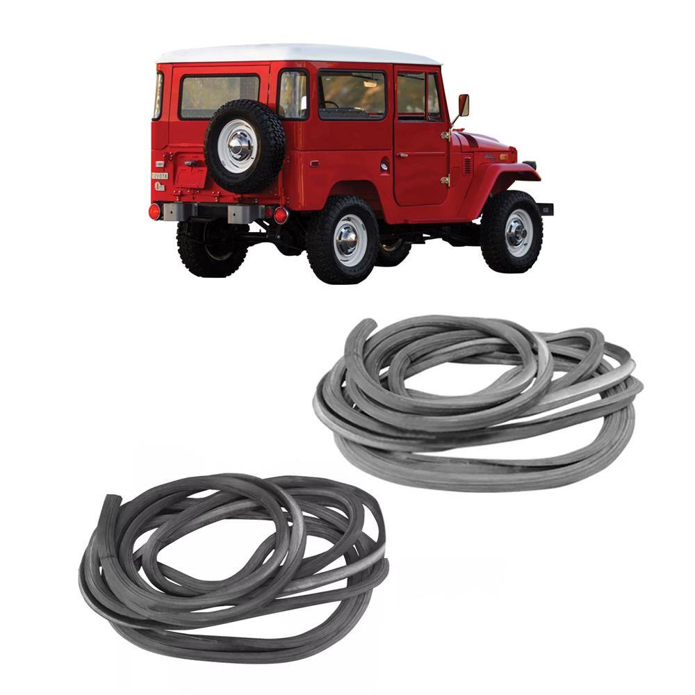 Kit Borracha Porta E Mala Toyota Bandeirante 1962 A 1984