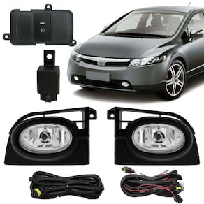 Kit Farol de Milha Neblina Honda New Civic 2006 2007 2008