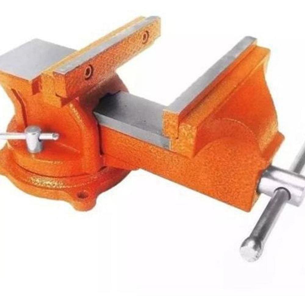 Torno Morsa De Bancada 200Mm 8 Rotativa Com Bigorna Sparta