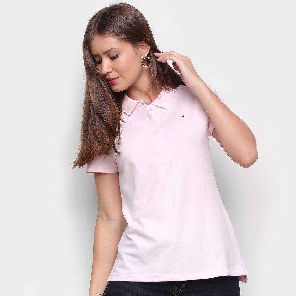 camiseta polo feminina tommy