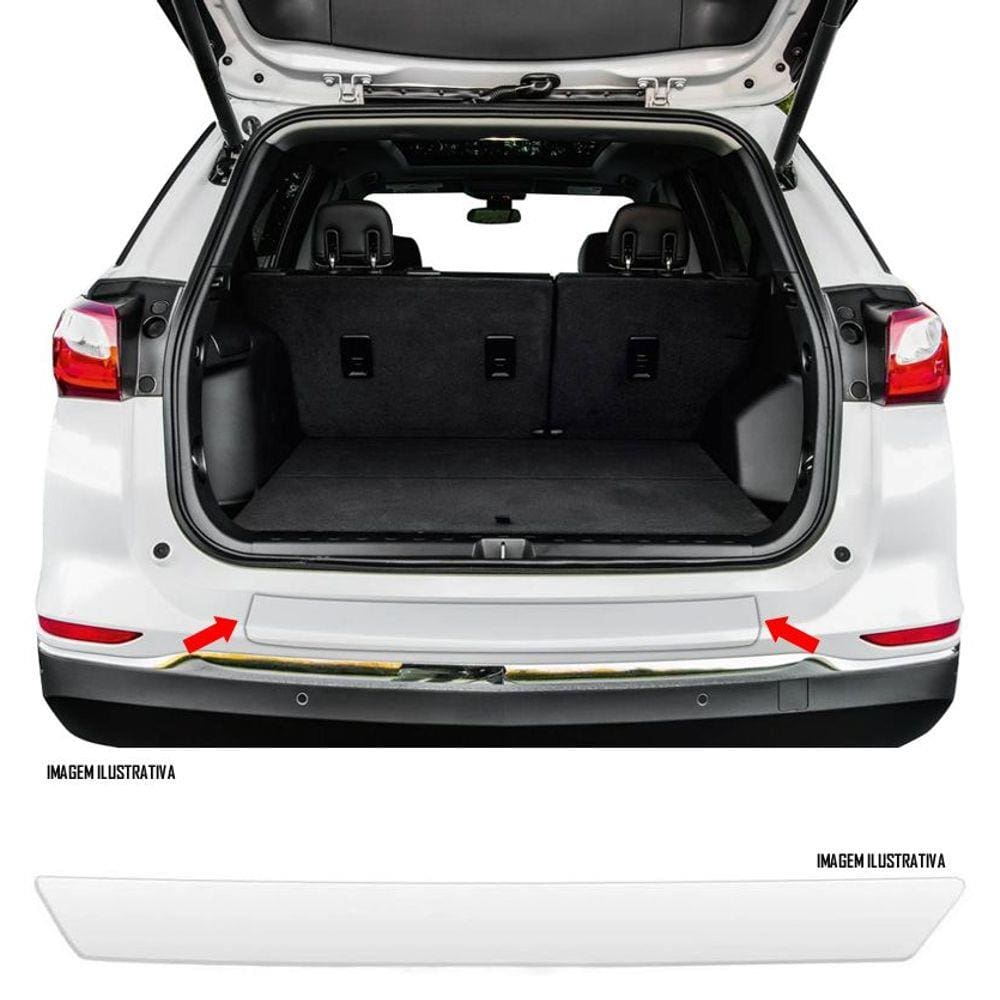 Protetor De Porta Malas Incolor Chevrolet Equinox Adesivo