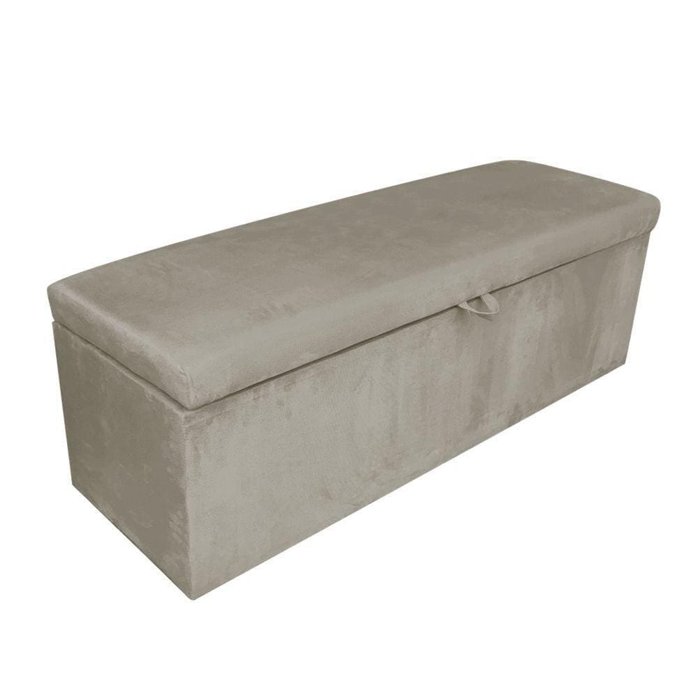 Calçadeira Clean 90cm Suede Marrom Rato D`Rossi