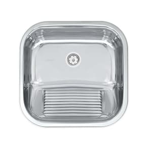 Tanque Tramontina Hera 40x40 94403107 Inox Acetinado