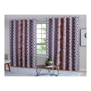 Cortina para Sala Estampada Com Ilhos 4,00 x 2,50 m Cuiaba Sultan