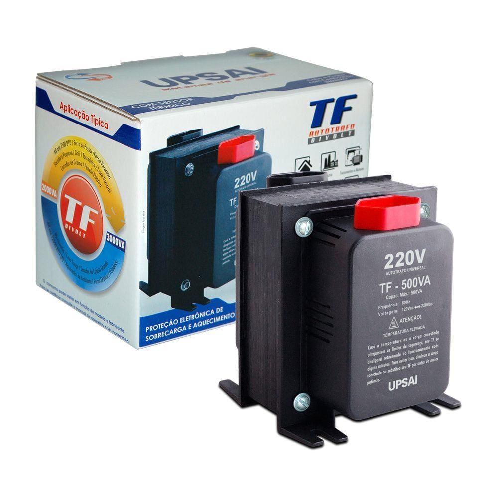 Auto Transformador 500Va Bivolt Upsai Bivolt
