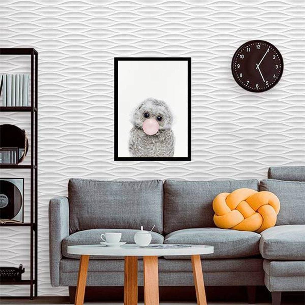 Quadro Decorativo Corujinha Chicletes