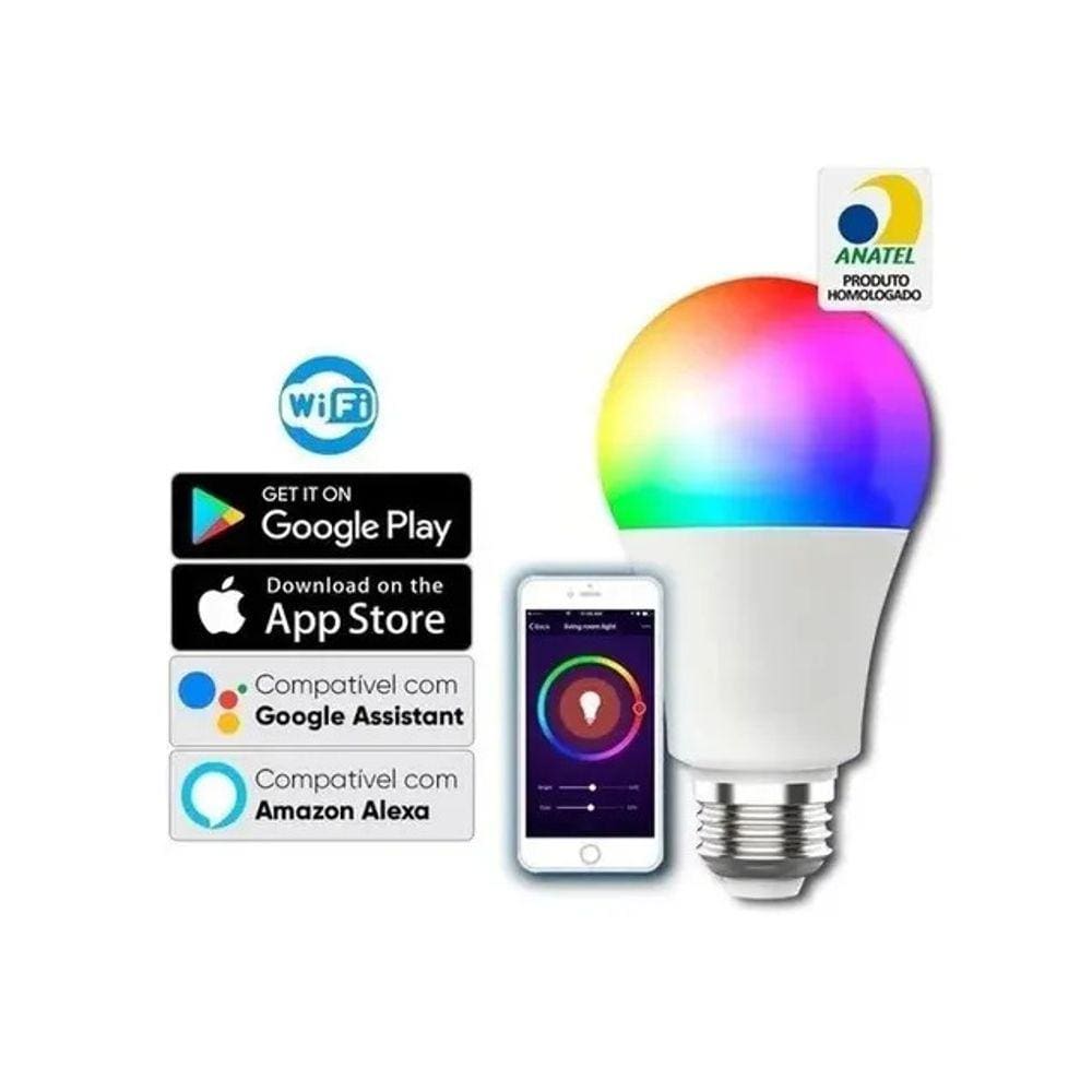 Intelbras Lâmpada LED smart wifi EWS410