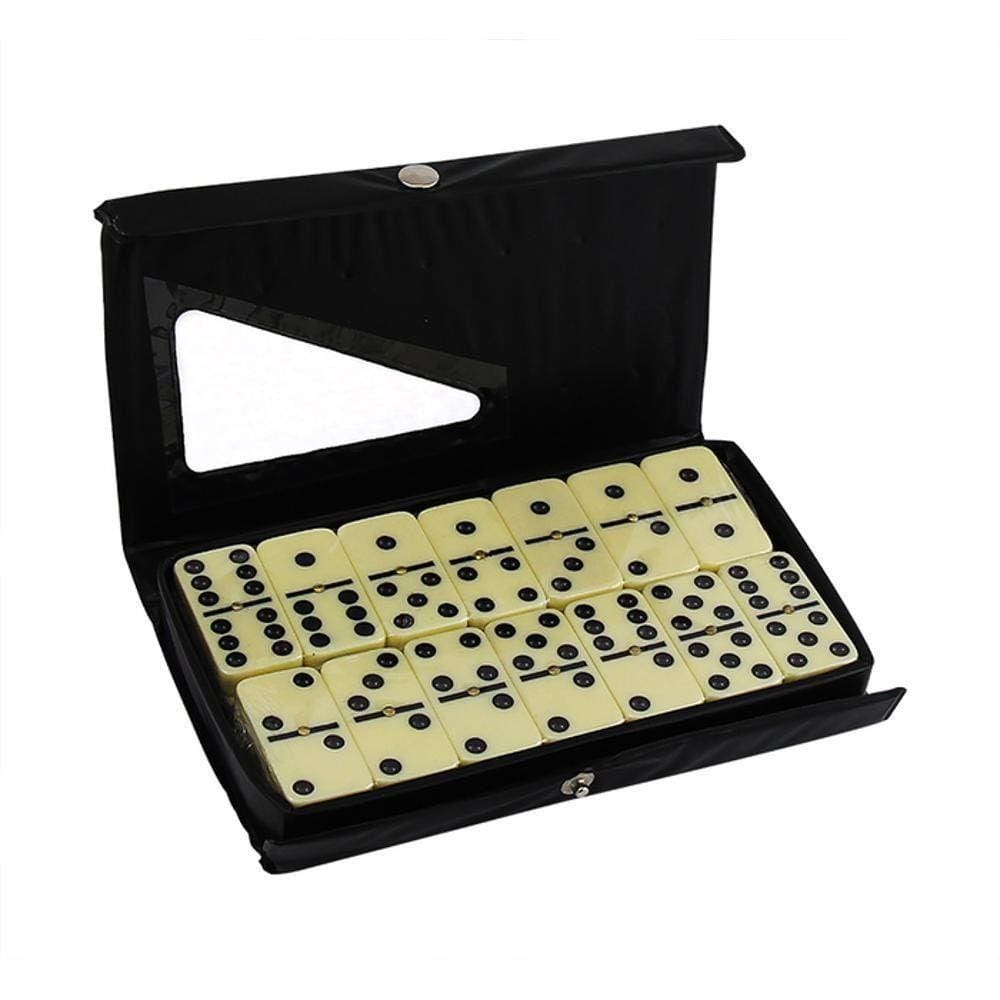 JOGO DOMINO 28 PECAS RIO MASTER COLORIDO COM LATA