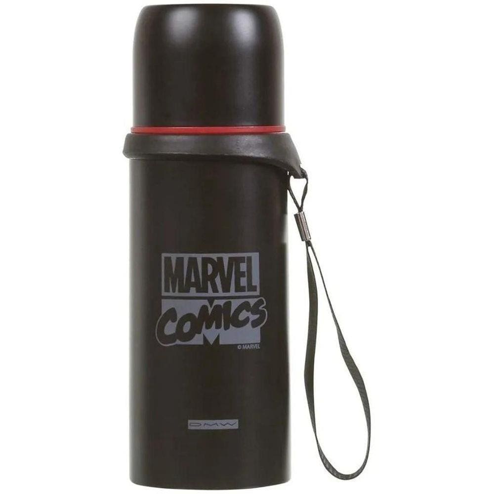 Garrafa Térmica Aço 350Ml Com Alça Marvel Comics 11798 Dmw