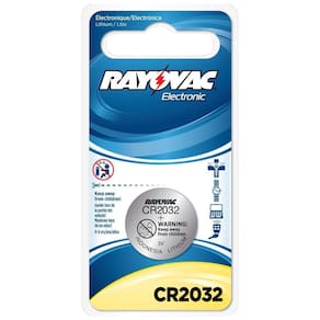 Pilha Botão Rayovac Lithium Cr2032 3V - Unidade