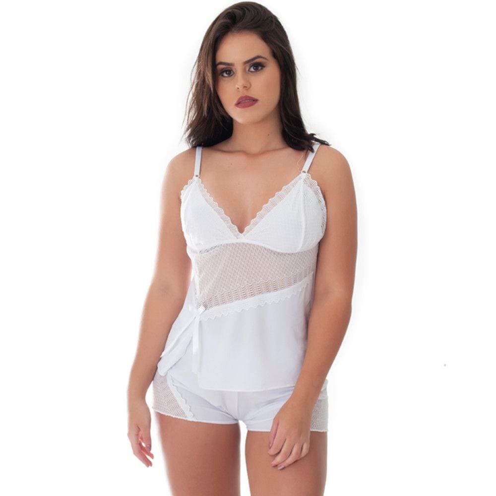 Baby Doll Especial Em Renda E Microfibra | Sensualy 1644