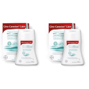 Kit 2uni Sabonete Íntimo Gino-Canesten Calm Bayer