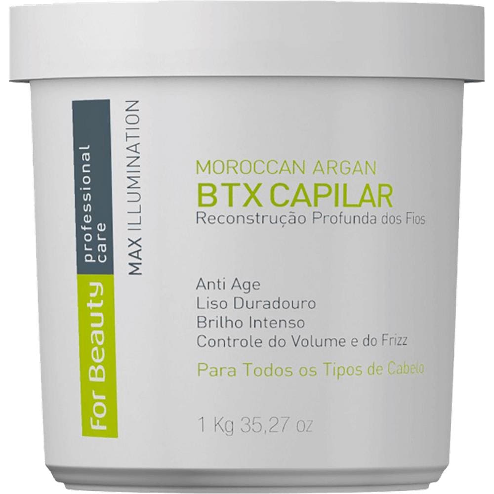 For Beauty Max Illumination - Btox Reconstrução Profunda 1kg