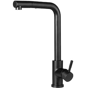 Torneira Para Cozinha Gourmet Misturador Monocomando Extensível Gurupi Pingoo.casa - Preto