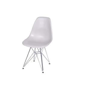 Cadeira Polipropileno Base em Metal OR Design Fendi