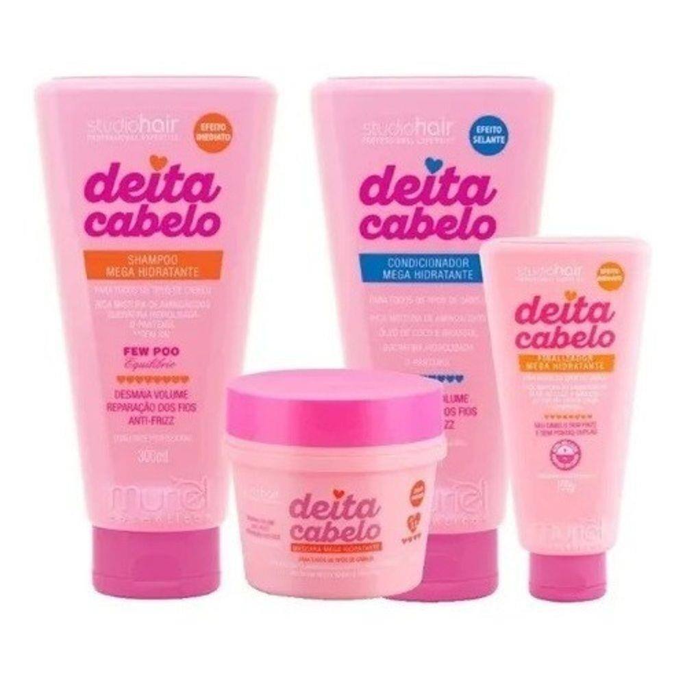 kit Mega Hidratante Deita Cabelo - Nova Muriel