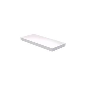 Prateleira Suporte Embutido 60x25cm Branca - Conceito