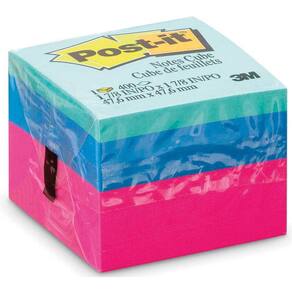 Bloco Adesivo Post-It Cubo Ultra - 47,6 Mm X 47,6 Mm - 400Fl