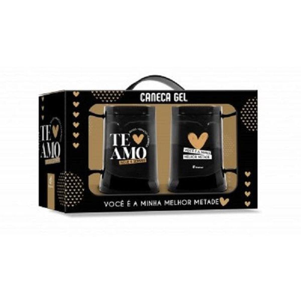 Caneca Gel 300Ml Com 2 Unidades - Te Amo Hoje E Sempre