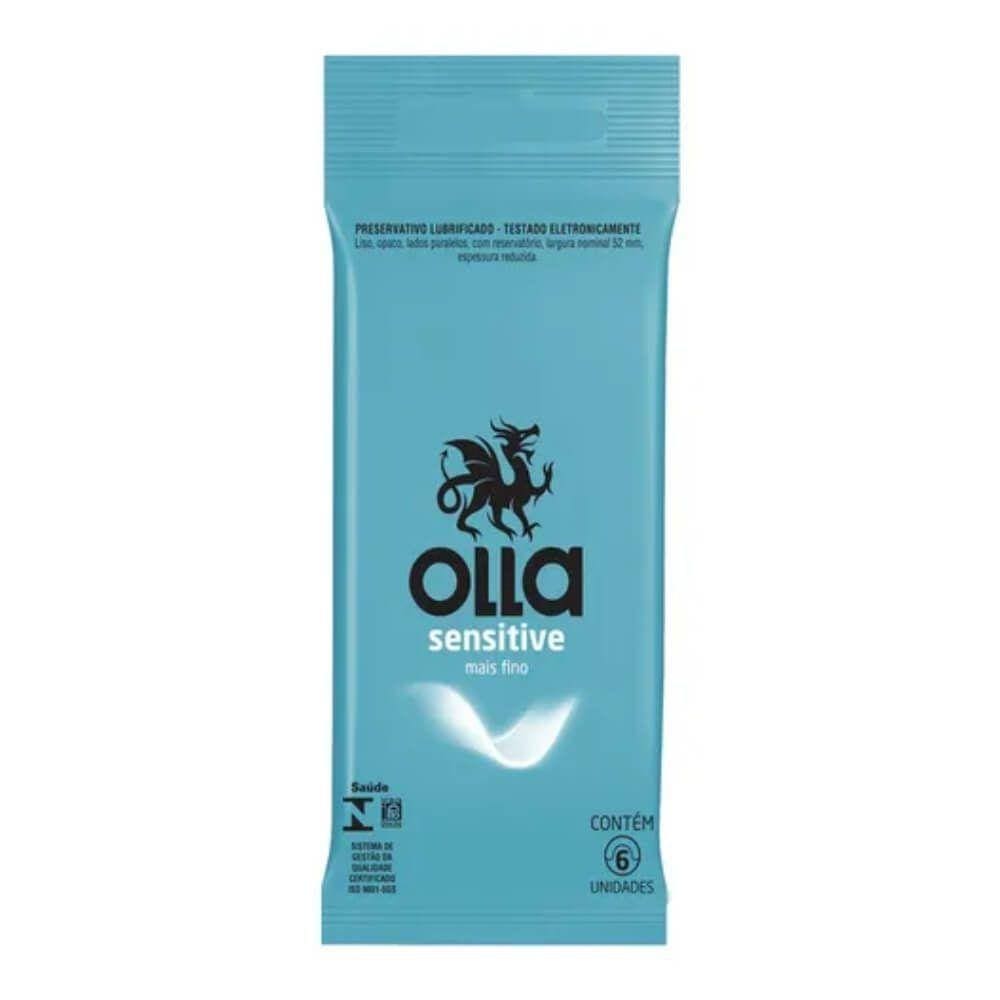 Preservativo Com 6 Olla Sensitive