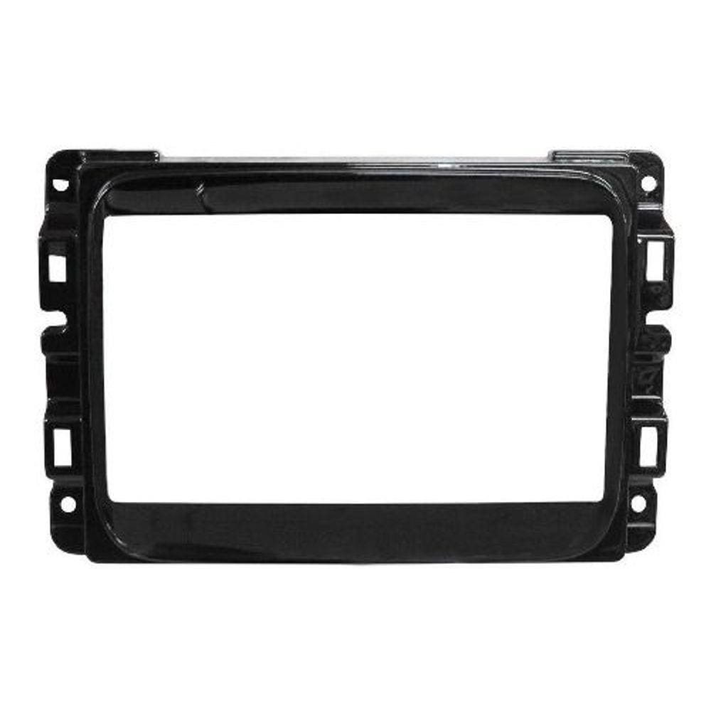 Moldura Painel 2din Fiat Toro Mobi Novo Uno Black Piano Japones