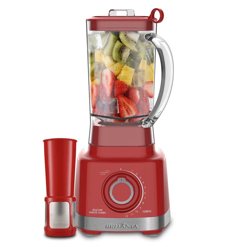 Liquidificador Britânia BLQ1300V Turbo Pro Maxx 6 1200W 3L 220V