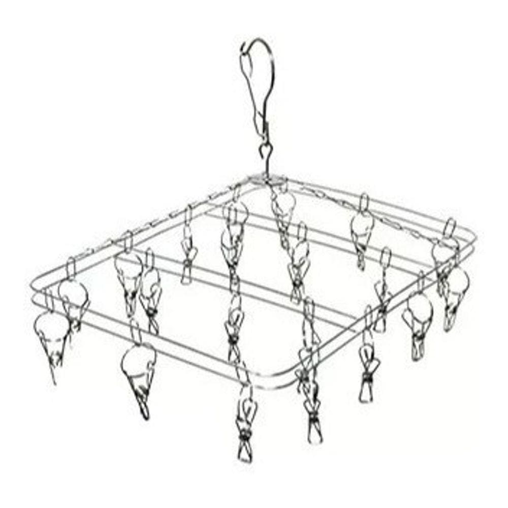 Mini Varal De Calcinha Roupas Intimas 100% Inox 20 Clipes