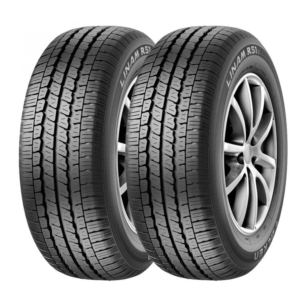 Kit 2 Pneus Falken Aro 15 225/70R15 Linam R51 8 Lonas 112/110R