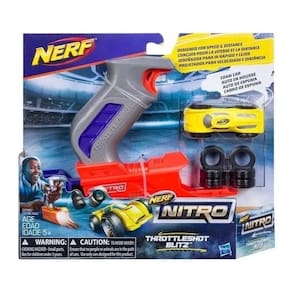 Nerf Nitro Throttleshot Cinza - Hasbro C0780