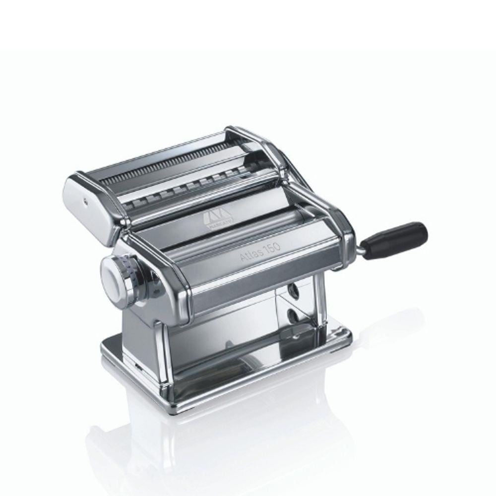 Máquina de Macarrão e Massa Cilindro Inox Marcato Atlas150