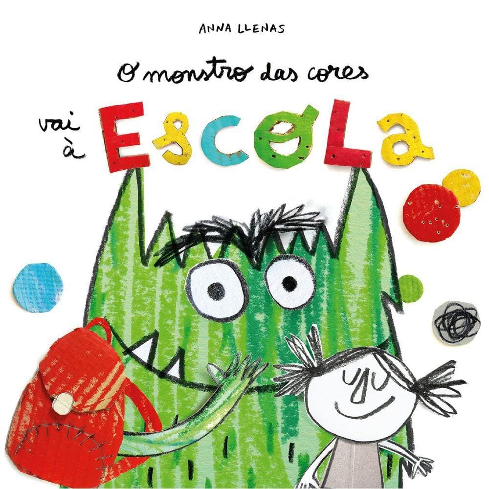 Livro O Monstro Das Cores Vai A Escola
