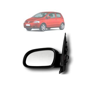Espelho Retrovisor Eletrico Fox 04/.. Texturizado Esquerdo EB251