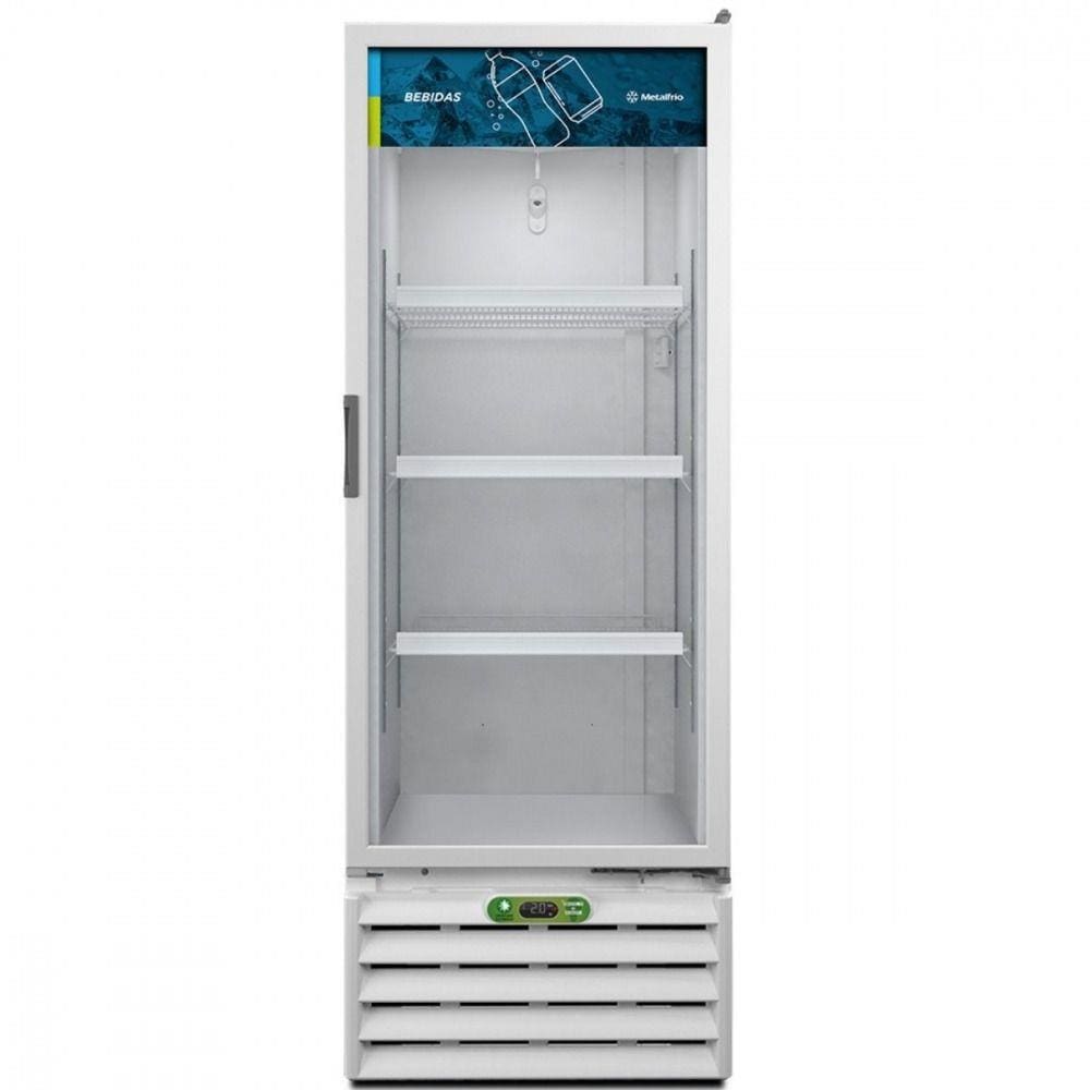 Expositor Refrigerado de Bebidas Metalfrio 406 Litros Branco VB40RL - 220V