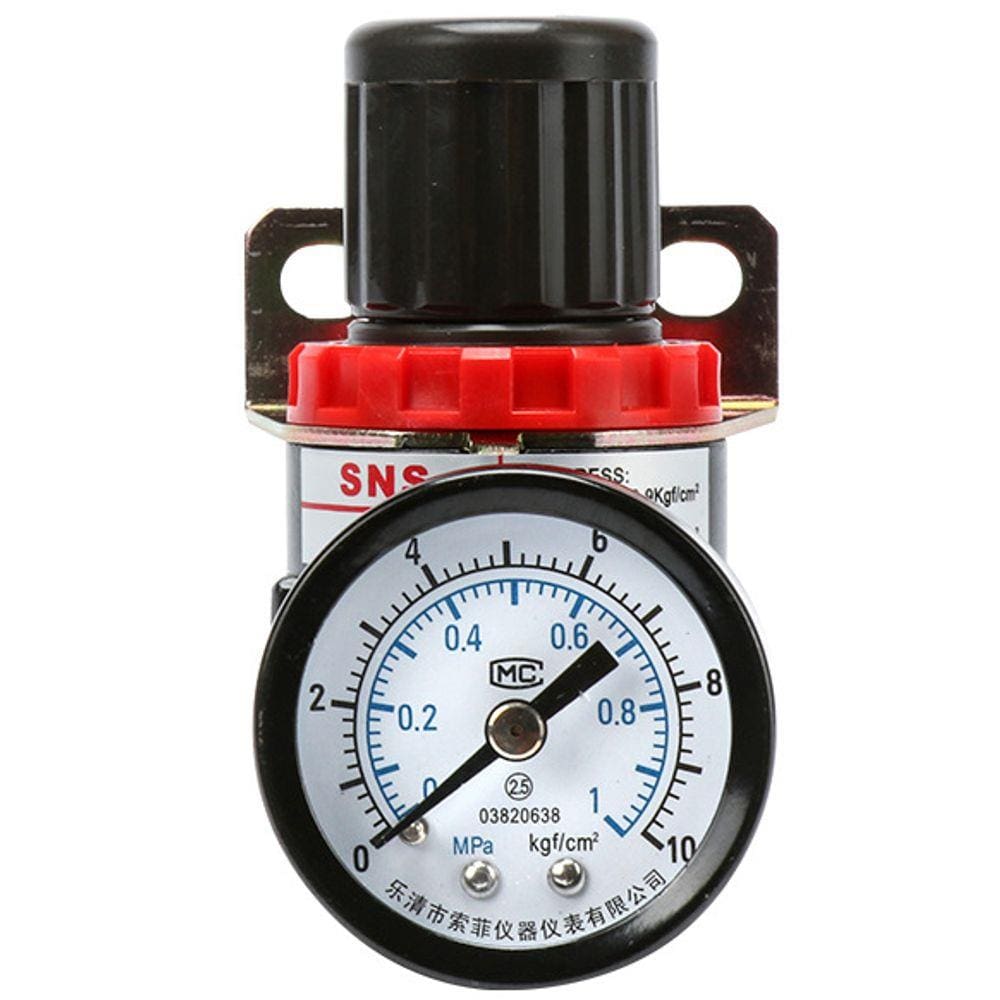 Regulador de Pressão para Compressor Com Manômetro 1/4 AR2000