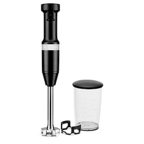 Mixer de Mão Kitchenaid Black Matte com Velocidade Variável, Capacidade de 0,7 Litros - KEB53APANA