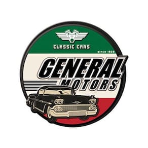 Placa Bel Air Decorativa Classic Cars - General Motors