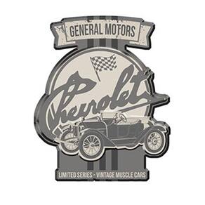 Placa Chevrolet Decorativa General Motors Classic Six - Edition Limited