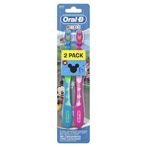 Escova Dental Oral-B Kids Mickey Pack com 2 Unidades