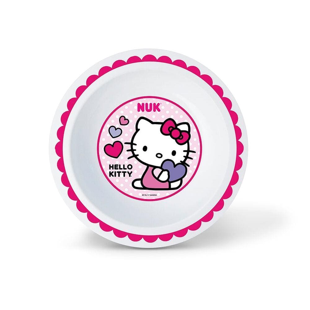 Prato Fundo Bowl Infantil Hello Kitty Rosa - Nuk