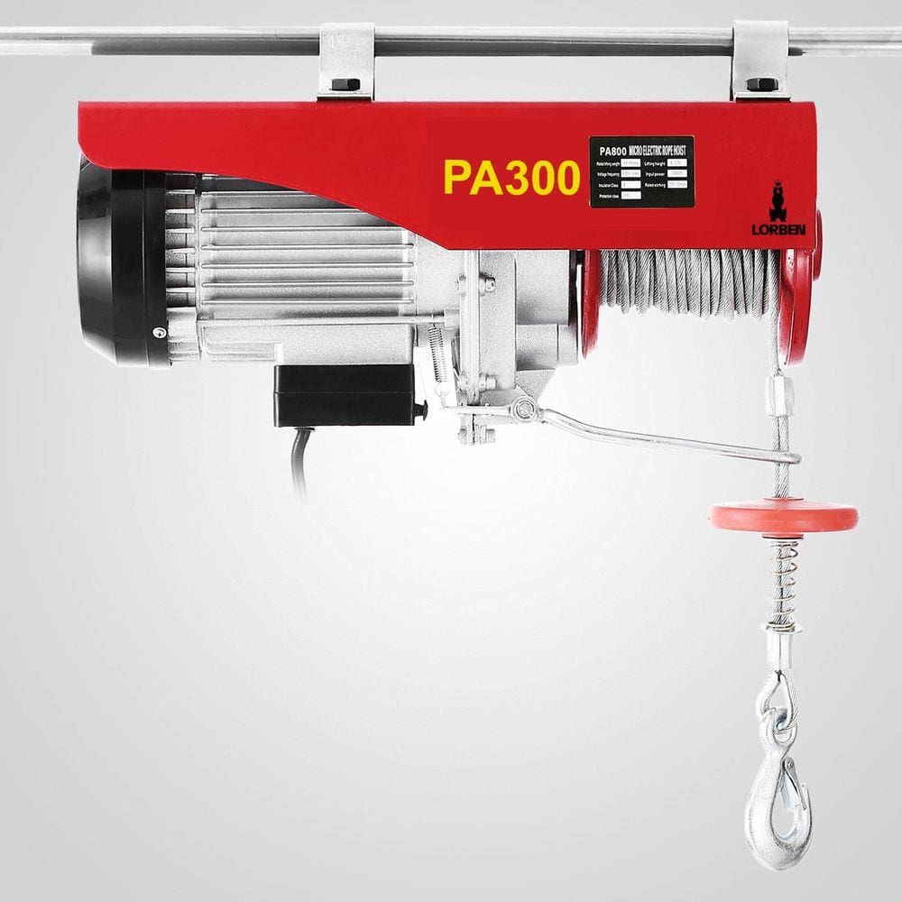 Talha Elétrica Guincho Guindaste 650W Capacidade 150kg a 300kg 220V