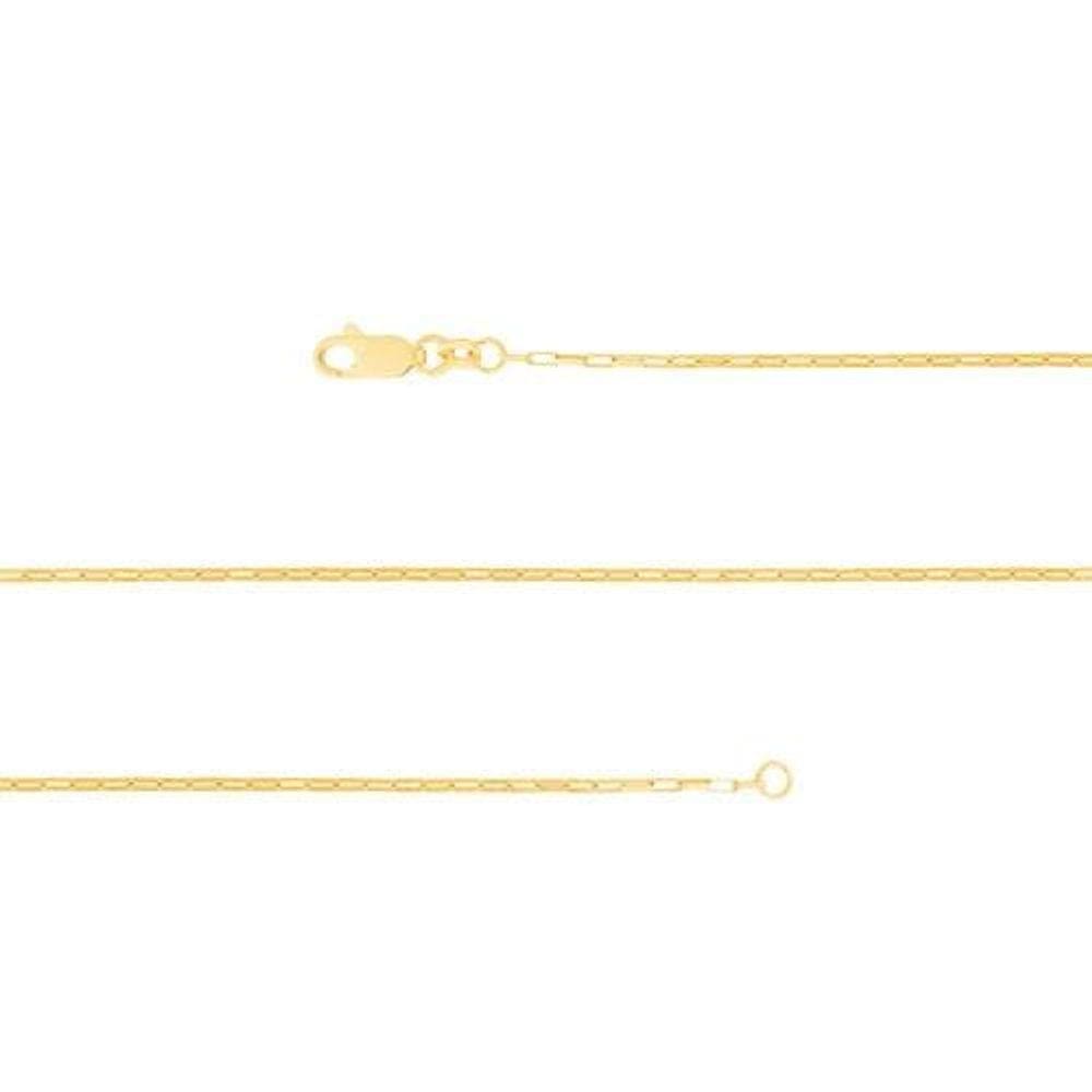 Corrente Prata c/ Ouro 18K Cartier 1.05mm 70cm