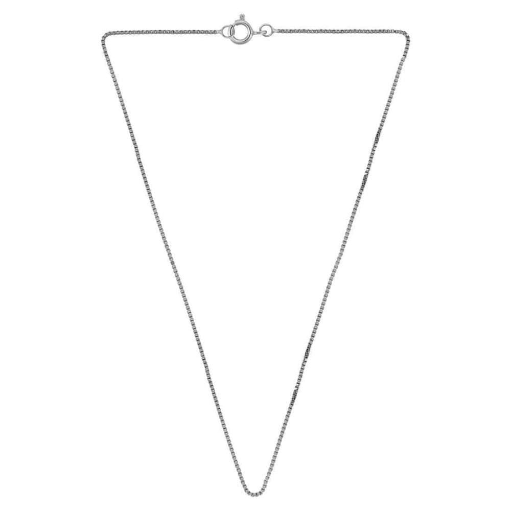Corrente Prata Veneziana Fina 0.70mm 60cm