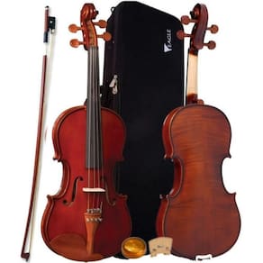 Violino Eagle Ve 441 4/4 Estudante + Arco + Estojo + Breu