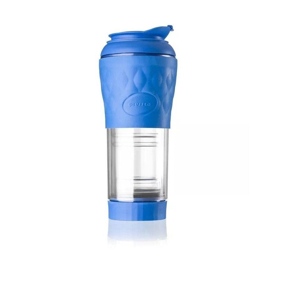 Cafeteira Pressca Portátil - Azul