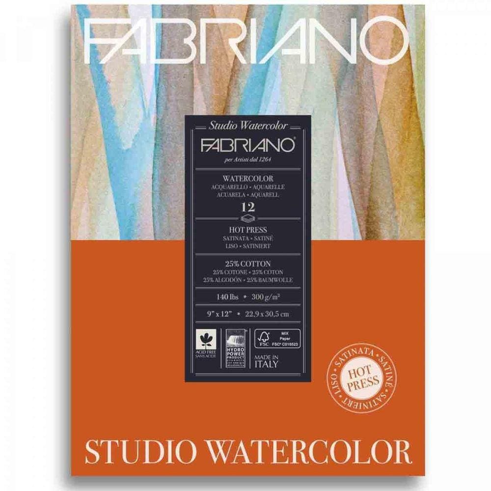 Bloco Aquarela Fabriano Studio 300G/M2