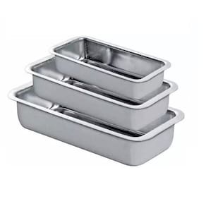 Forma Para Pão De Forma Kit Com 3 Tamanhos P M G