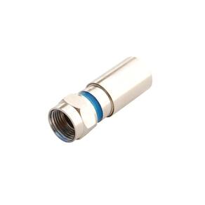 Conector F de Compressao Proeletronic para Cabo RG6 CNF60012